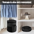 thumbnail image 4 of MesaSe Large Capacity Yarn Storage Bag with Multi-Pockets Barrel-Shaped Knitting Storage Bag Portable Yarn Knitting Organizer Bag with Hnadle Strap Home Travel Use for Hooks Needles Yarn, 4 of 8