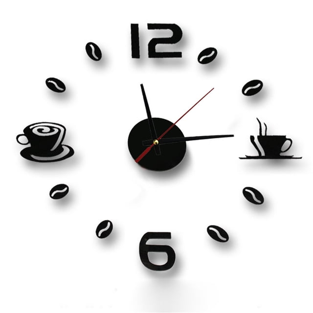 TIMIFIS Clock Clock Acrylic Diy Self Adhesive Interior Wall Decoration Mute Clock Alarm Clocks