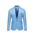 thumbnail image 1 of Men's Fashion England Solid Color High Quality Casual Single Breasted Suit, 1 of 3