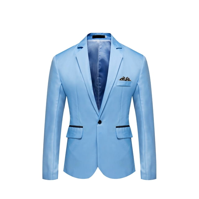 Men's Fashion England Solid Color High Quality Casual Single Breasted Suit