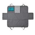 thumbnail image 4 of pitrice Dog Car Seat Cover Backseat Protector with Zip Flap Hammock Carrier Gray, 4 of 9