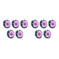 thumbnail image 4 of Wweixi 5pcs/set Artificial Lotus Realistic Appearance Easy To Clean Long-lasting light purple 2Set, 4 of 6