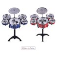 thumbnail image 2 of Children Kids Jazz Drum Set Kit Musical Educational Instrument Toy 5 Drums + 1 Cymbal, 2 of 7