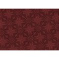 thumbnail image 1 of Ahgly Tapis Rectangulaire Lavable en Machine Intérieur Rouge Nuit, 2 Pieds x 5 Pieds, 1 of 7