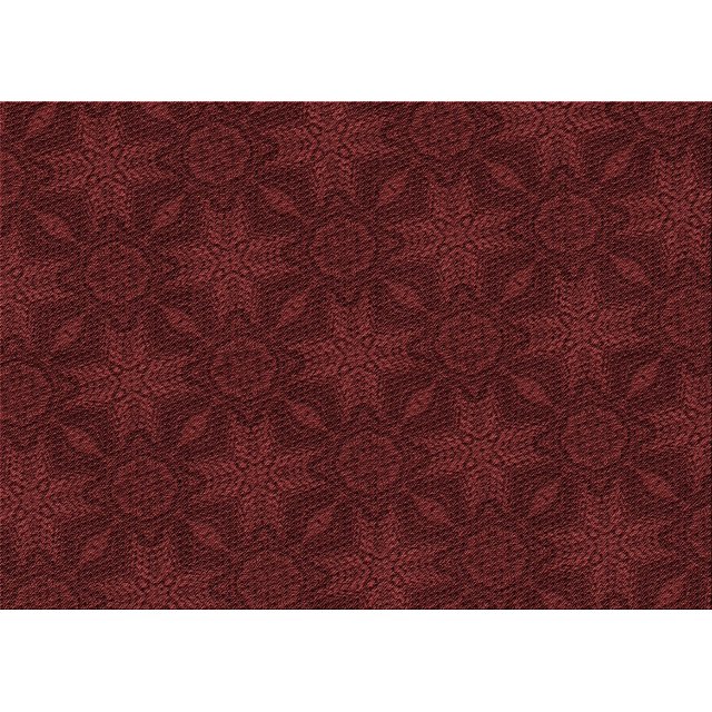 Ahgly Tapis Rectangulaire Lavable en Machine Intérieur Rouge Nuit, 2 Pieds x 5 Pieds