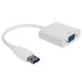 thumbnail image 3 of Usb3.0 To Vga Adapter Cable Hd 1080p Adapter Cable USB3.0 To VGA Converter 5Gbps HD 1080P Adapter Cable 15Pin Female External Video CardWhite, 3 of 8