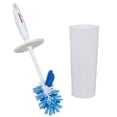 thumbnail image 1 of Vileda Powerfibres Toilet Brush with Closed Caddy- Angled Bristles, 1 of 5