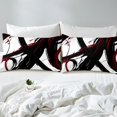 thumbnail image 3 of Erosebridal Chic Minimalst Comforter Cover Full, Abstract Ombre Bedding Full Size, Geometry Striped Decor, Reversible（No Comforter）, 3 of 6