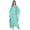 Green, variant on Moomaya Boat Neck Caftan Rayon Cover Up Printed Cold Shoulder Kaftan Maxi Dress
