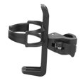 thumbnail image 3 of Universal Cup Holder, Convenient Plastic Steel Quick Release 90 Degree Rotatable Sturdy Bike Bottle Holder Easy To Install  For Carts For Stroller, 3 of 8