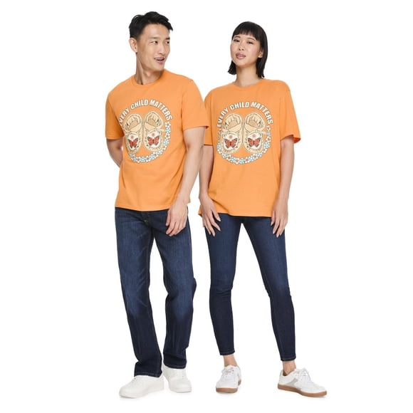 Indigenous Proud Adult Gender Inclusive T-Shirt - English