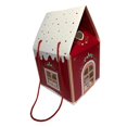 thumbnail image 4 of segolike Christmas Cottage Gift Box Biscuit Box for Party Favor Home Presents Holiday Red, 4 of 9