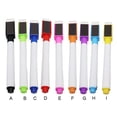 thumbnail image 4 of Dry Erase Markers Pens Professional Convenient Magnetic White Board Stationery Erasable Painting Whiteboard Marker Marking Tools Black, 4 of 6