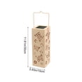 thumbnail image 3 of HOARBOEG 1 Solar Light Led Lantern Hanging Solar Lantern Outdoor Decor Solar Patio Lamp Solar Lantern Light Romantic Hanging Light Table Light Desk Lamp Hollow Out, 3 of 7