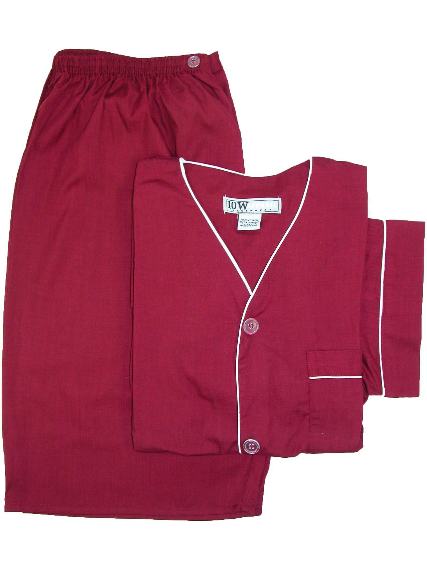 Ten West Apparel  Short Sleeve Short Leg Pajama Set (Men's)