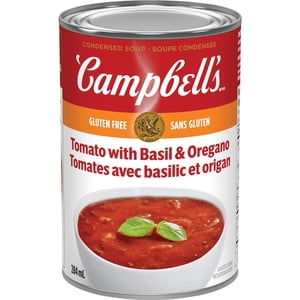 Campbell's® Condensed Tomato avec soupe de basilic et d'origan, étagère stable