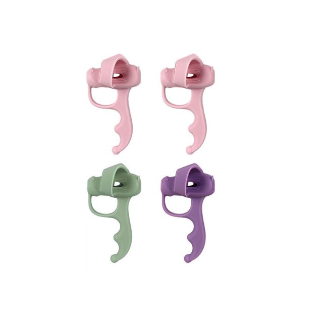 4 Pieces Children Pen Grips Trainer Home School Tool Children Kids Portable Writing Posture Aid Handwriting Training Tool Stationery Type 3