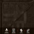 thumbnail image 4 of Canadian Linen Imperial Bathmats, 2 Pack, 20"x30", Soft Absorbent Lightweight Quick Dry  Washable Cotton Bath Shower Mat with Piano Keys Design, Brown, 4 of 9