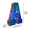 thumbnail image 3 of QIPOPIQ Marquee Letter Lights, Led Marquee Sign Light Up Letters Led Letters Lights 26 Alphabet, Prismatic Iridescent Letters Led Lights Plastic Letters Sign For Home Party Christmas Decor, 3 of 9