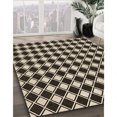 thumbnail image 3 of Ahgly Company Tapis Rond Lavable en Machine Intérieur Transitionnel Gris Minuit, 5 Pieds Rond, 3 of 7