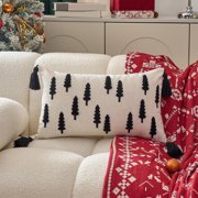 Amzcrzy C Loth Pillowcase Bedspread & Coverlet Sets Christmas Pillow Cover Embroidery Christmas Cushion Cover Holiday Products Home Decoration Bedding Bedding Comforter Sets Bedding Set