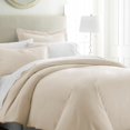 thumbnail image 1 of ienjoy Home Hotel Collection Soft Brushed Microfiber Duvet Cover Set, Queen, Ivory, 1 of 10