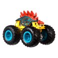 thumbnail image 4 of Hot Wheels Monster Trucks 1:64 scale Motosaurus 2-Pack Vehicles, 4 of 5