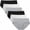 Black/White/Gray, variant on INNERSY Hipster Underwear for Women Cotton Panties by The Pack of 6 (M, Black/White/Gray)