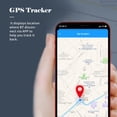 thumbnail image 2 of Graflsoa S8 Traqueur Bluetooth Rond pour Clés, Portefeuilles et Animaux / Alarme Anti-Perte avec GPS et Télécommande / Design Compact en Noir, Blanc, Bleu Ou Rose, 2 of 7