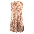 thumbnail image 4 of EQWLJWE Robes d'Été pour Femmes 2023 Maxi Mode Femmes Décontracté Aguichant Col Rond Robes Imprimées Été Robe Sans Manches à Enfiler Robes d'Été pour Femmes 2023, 4 of 5