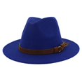 thumbnail image 2 of Fedora Adjustable Breathable Felt Men Vintage Style Hat for Hiking, 2 of 8