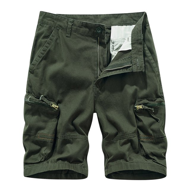 Birdeem Mens Plus Size Cargo Shorts Multi-Pockets Relaxed Summer Beach Shorts Pants