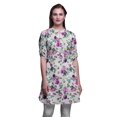 thumbnail image 1 of Bimba Printed Kurtis For Women Short Kurti For Girls Straight Tunic Tops, 1 of 6