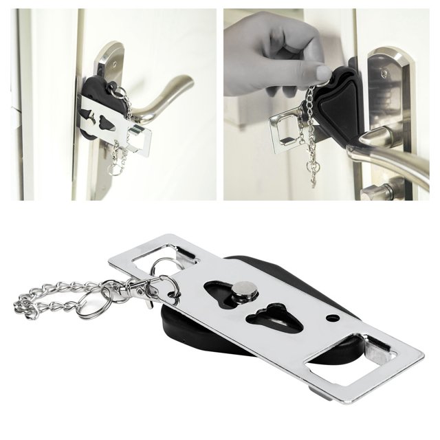 Portable Door Lock Home Security Door Locker Security Devices For Traveling Hotel Home Apartment College
