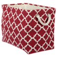 thumbnail image 1 of Design Imports CAMZ37887 Bac de Rangement Rectangulaire en Polyester 14 x 8 x 9 Po, Rouille - Petit, 1 of 10