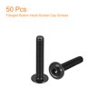 thumbnail image 3 of Unique Bargains Flanged Button Head Socket Cap Screws, 50 Pack M6x35mm 304 Stainless Steel Bolts, 3 of 5