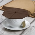 thumbnail image 2 of Meitianfacai 5 Pcs Umbrella Shape Anti-Leak Mug Lids,Unique Design Lids for Cup,4.1 Pouces, 2 of 5