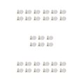 thumbnail image 1 of Maytalsory 12x Durable Metal Button Buckle Reliable Fastening Solution For Waistband Adjust Waistband Easy To Practical Fashionable 3 5Set, 1 of 6