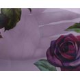 thumbnail image 4 of oneOone Tissu Georgette Viscose Feuilles et Imprimé Aquarelle de Roses Tissu BTY 42 Pouces de Large, 4 of 4