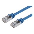 thumbnail image 1 of Monoprice - Câble Patch - RJ-45 (m) à RJ-45 (m) - 3 Pieds - SFTP - CAT 7 - Moulé, Sans Accroc - Bleu, 1 of 2