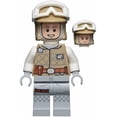 thumbnail image 2 of LEGO Star Wars: Luke Skywalker Hoth Minifigure Balaclava Head Lightsaber Pistol, 2 of 6