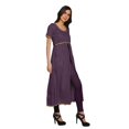 thumbnail image 3 of Moomaya Kurta à Manches Courtes Uni Femmes Robes d'Été Longues Kurti Robe Ethnique, 3 of 6