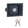 thumbnail image 1 of Poignée de Porte de VR, Serrure de Porte d'Entrée de Roulotte de Voyage de VR Pêne Dormant à Palettes Type à Tirer Panneau Serrure en Métal pour Serrure de Porte d'Entrée de Campeur, 1 of 5