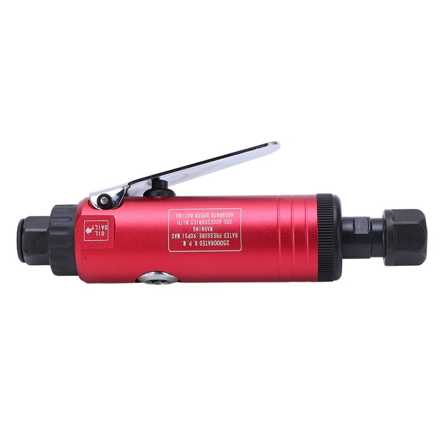 Meuleuse à Matrice Droite à Air, Fonctionnement 25000 Tr/min Meuleuse en Acier Inoxydable 90 Psi Réglable Haute Précision pour Polissage pour Élimination de la Rouille Style Américain