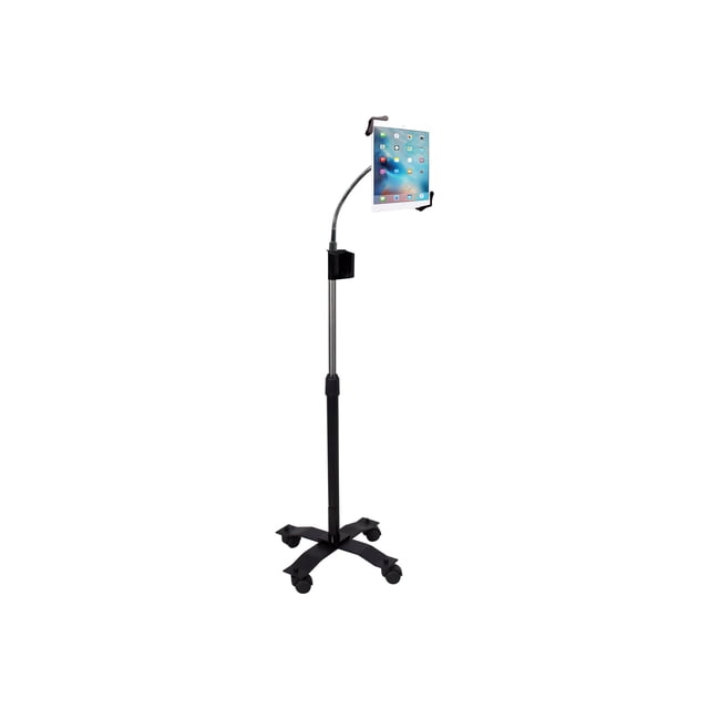 CTA Stand Compact Gooseneck Floor - Stand - pour Tablette - Taille de l'Écran: 7"-13"