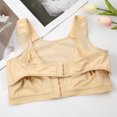 thumbnail image 4 of Fartey Womens Plus Size Front Closure Post Surgical Compression Everyday Bra Mastectomy with Removable Breast Support Band Posture Sports Bras, 4 of 4
