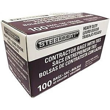 Petoskey Plastics 9496480 FG-P9934-05A 3 Mil 42 gal Contractor Trash Bag