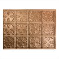 thumbnail image 2 of Fasade Traditional Style 10 Decorative Vinyl Backsplash Kit 15 sq ft Polished Copper, 2 of 6