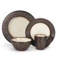 thumbnail image 1 of Cuisinart CDST1-S4G1 Anais Collection Stoneware 16-Piece Dinnerware Set, Bronze, 1 of 1