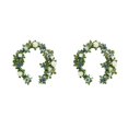 thumbnail image 4 of Wweixi Add Touch Of Beauty With Artificial Rose For Any Occasion Backdrop Arch Flowers Cloth Artificial Flowers Low Maintenance blue 2Set, 4 of 6